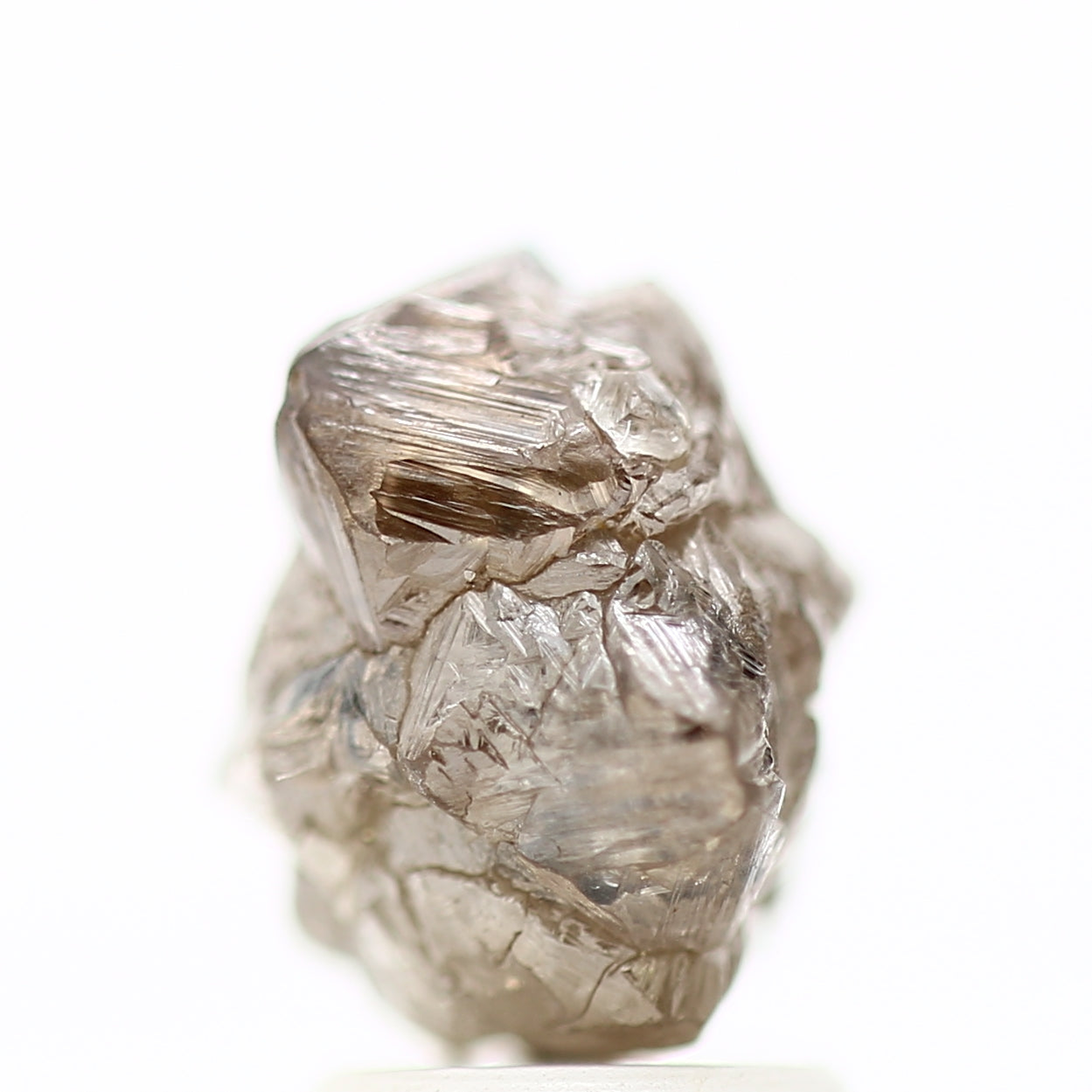 Rough Natural Uncut Diamond Fancy 3.48 Carat Raw Diamond for Engagement Ring SDM11042